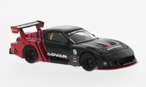 Mazda RX-7 LB-Super Silhouette, Advan, 1:64, Mini GT