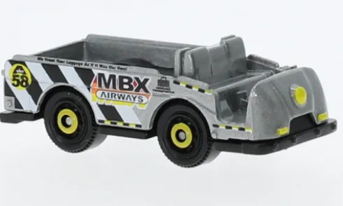MBX Mini Cargo Truck, silber, 1:64, Matchbox