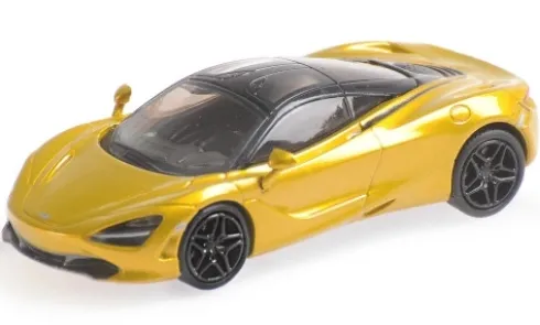 McLaren 720 S, gelb, 1:87, Minichamps
