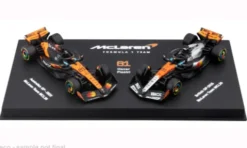 McLaren 2er Set: MCL39, Formel 1, 2025, McLaren F1 Team, #81, O.Piastri, 1:64, Bburago