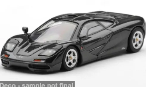 McLaren F1, schwarz, 1993, 1:64, Mini GT