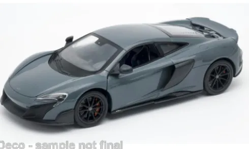 McLaren 675LT, grau, 1:24, Welly