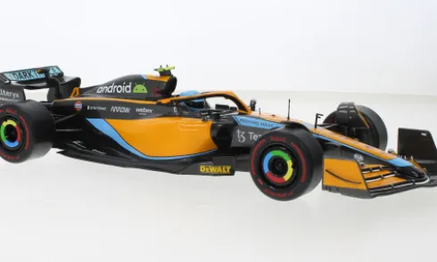 McLaren MCL36, Formel 1, GP Emilia-Romagna, 2022, McLaren F1 Team, #4, L.Norris, 1:18, Solido