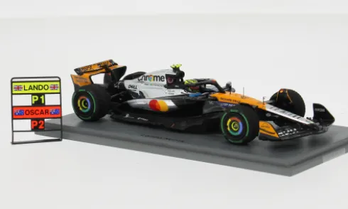 McLaren MCL39, Formel 1, GP Großbritannien, 2025, McLaren F1 Team, #4, L.Norris, 1:43, Spark