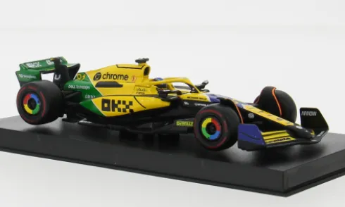 McLaren MCL38, Formel 1, GP Monaco, 2024, McLaren F1 Team, #81, O.Piastri, 1:43, Bburago