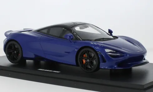 McLaren 750S Coupe, blau, 2023, 1:18, GT Spirit