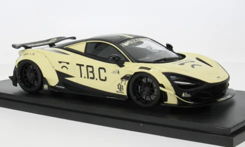 McLaren 720S LB-Works, beige/schwarz, 2024, 1:18, GT Spirit
