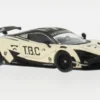 McLaren 720S LB Works, beige/schwarz, 2024, The Boring Concept, 1:64, Mini GT