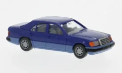 Mercedes 260 E (W124), blau, 1984, 1:87, Wiking