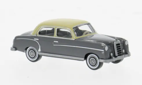 Mercedes 220, hellgrau/beige, 1954, 1:87, Wiking
