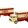 Mercedes 2232 Kühlkoffer-Lastzug, A&O Lebensmittel, 1:87, Wiking / PMS
