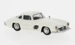 Mercedes 300 SL Flügeltürer, weiss, 1:87, Herpa