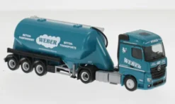 Mercedes Actros 18 Streamspace, Weber Betonpumpen (A), 1:87, Herpa