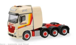 Mercedes Actros Gigaspace, Barth, 1:87, Herpa