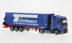 Mercedes Actros L, blau, Thiedmann, 1:87, Herpa