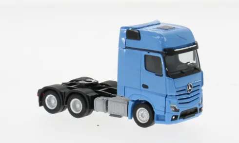 Mercedes Actros L Gigaspace, blau, 1:87, Herpa