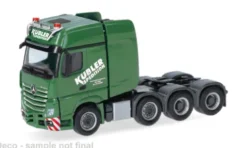 Mercedes Actros L Gigaspace, Kübler, 1:87, Herpa