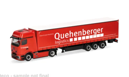 Mercedes Actros L ProCabin, Quehenberger (A), 1:87, Herpa