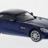Mercedes AMG GTS, blau, 2015, 1:87, Minichamps