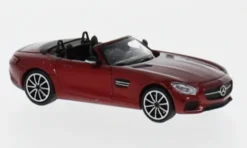 Mercedes AMG GTS Roadster, rot, 2017, 1:87, Minichamps