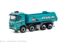 Mercedes Arocs, Gilch Erdbau und Transport, 1:87, Herpa