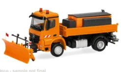Mercedes Arocs S 18 Dreiseitenkipper, orange, 1:87, Herpa