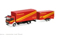 Mercedes Atego 13, Feuerwehr GW, 1:87, Herpa