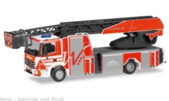 Mercedes Atego 13, Feuerwehr Wiesbaden, 1:87, Herpa