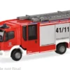 Mercedes Atego 13 Z-Cab, Bundeswehr/Feuerwehr, 1:87, Herpa Military