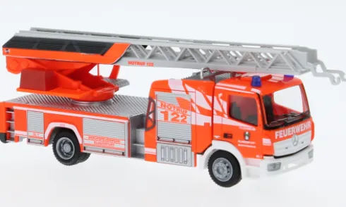 Mercedes Atego Magirus DLK 32, 2019, Feuerwehr Klagenfurt (AT), 1:87, Rietze