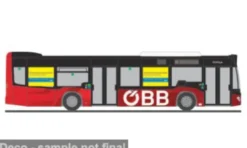 Mercedes Citaro, 2015, ÖBB Postbus - SEV (AT), 1:87, Rietze