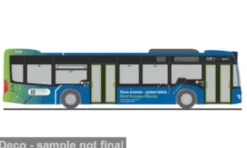 Mercedes Citaro, 2012, GVB Görlitz, 1:87, Rietze