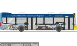 Mercedes Citaro, 2015, Hartmann Berlin - Deutsche Flugsicherung, 1:87, Rietze