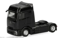 Mercedes eActros 600 ProCabin, schwarz, 1:87, Herpa