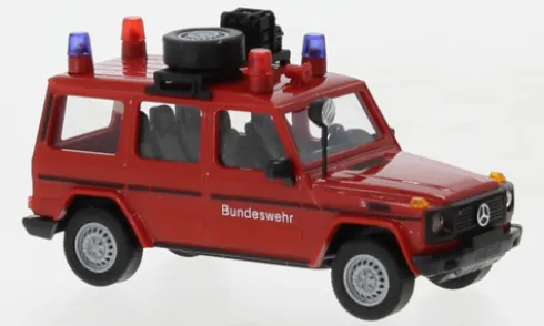 Mercedes G-Klasse (W463), 1990, Feuerwehr Bundeswehr, 1:87, Busch