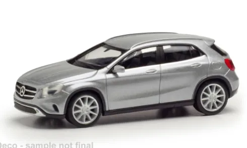 Mercedes GLA, silber, 1:87, Herpa
