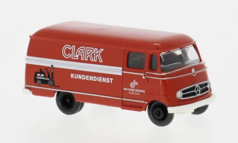 Mercedes Kastenwagen, 1955, Clark Kundendienst, 1:87, Wiking