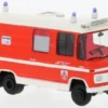 Mercedes L 508 RTW Ratingen, 1970, Feuerwehr Ratingen, 1:87, Brekina