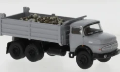 Mercedes LAK 2624, grau/schwarz, 1970, 1:87, Brekina