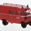 Mercedes LF 319 LF 8, 1956, Werkfeuerwehr Lanz, 1:87, Brekina