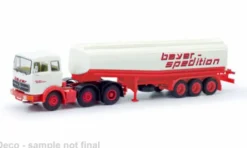 Mercedes LPS 2032, Bayer Spedition, 1:87, Herpa / Modellbau Schwarz