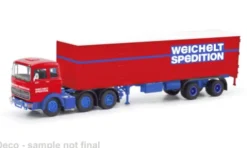 Mercedes LPS 2032, Spedition Weichelt, 1:87, Herpa / Modellbau Schwarz