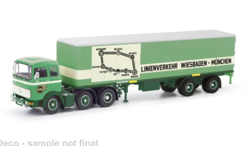 Mercedes LPS 2032, Stiehl, 1:87, Herpa / Modellbau Schwarz