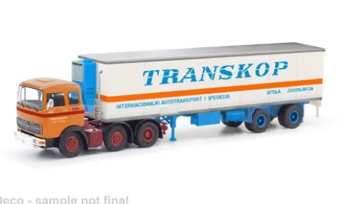 Mercedes LPS 2032, Transkop, 1:87, Herpa / Modellbau Schwarz