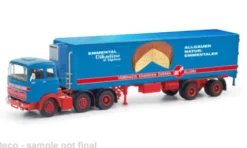 Mercedes LPS 2032, Vereinigte Käserei Dürren, 1:87, Herpa / Modellbau Schwarz