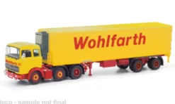 Mercedes LPS 2032, Wohlfarth, 1:87, Herpa / Modellbau Schwarz
