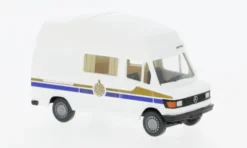 Mercedes MB 207 D James Cook, weiss/Dekor, 1977, 1:87, Wiking
