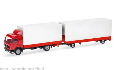 Mercedes NG, rot/weiss, 1:87, Herpa