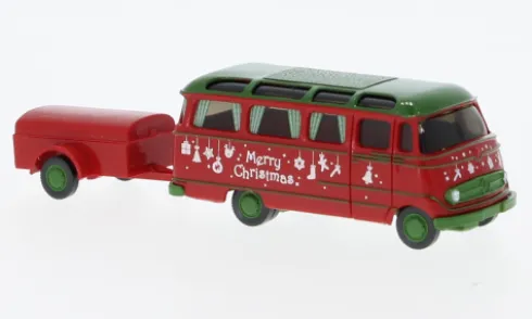 Mercedes O 319, Merry Christmas, 1:87, Wiking