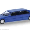 Mercedes S600 Pullmann, blau, 1:87, Micro City 87